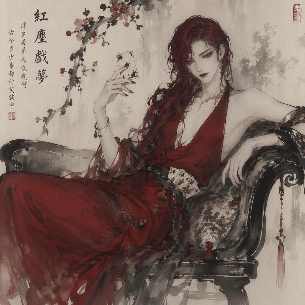 Queen of Hearts — stylized