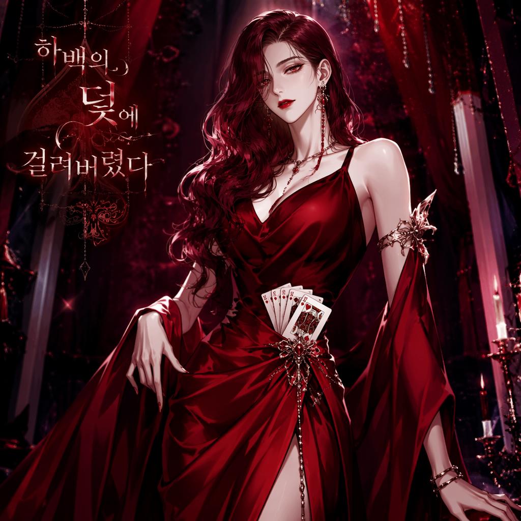 Queen of Hearts — stylized