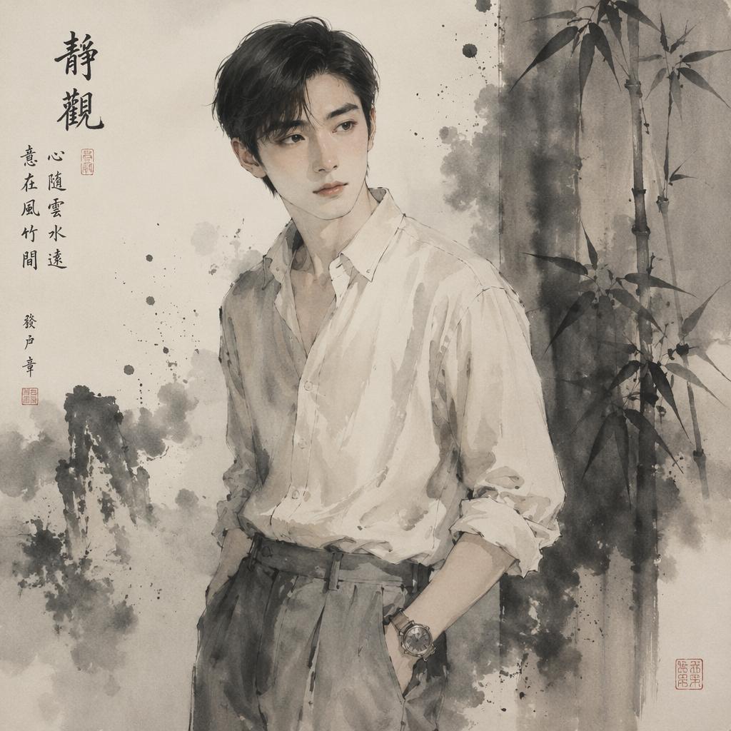 Rong Yujiang — stylized
