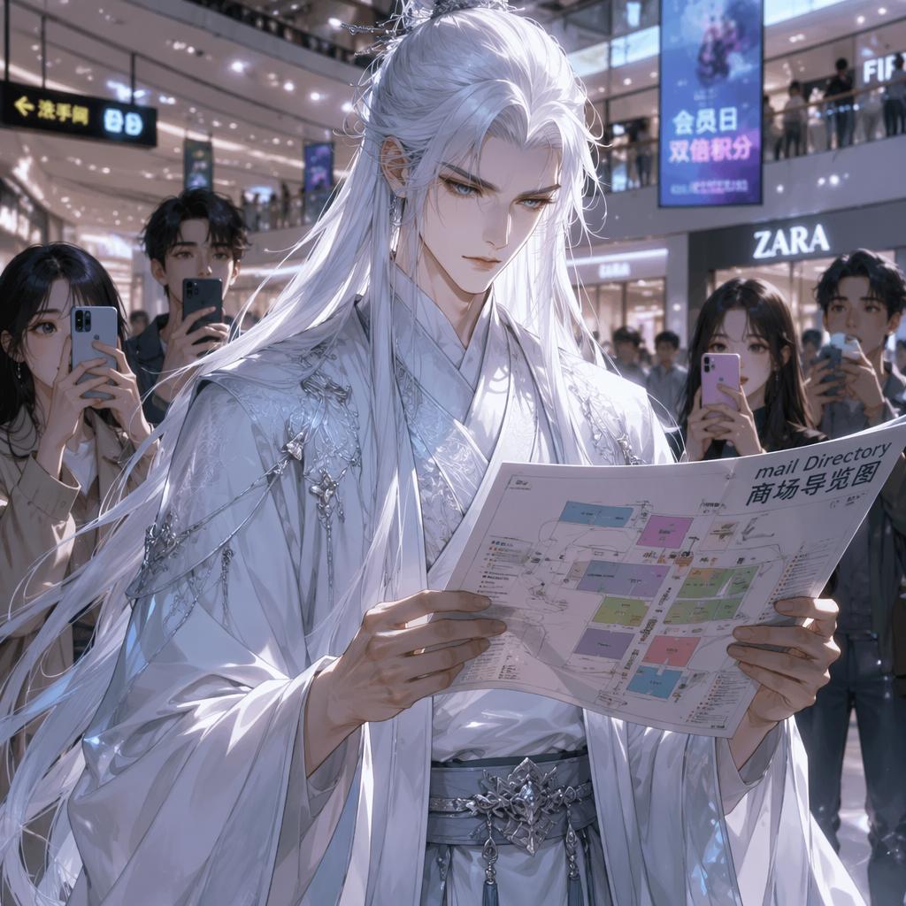 Senior White — scene