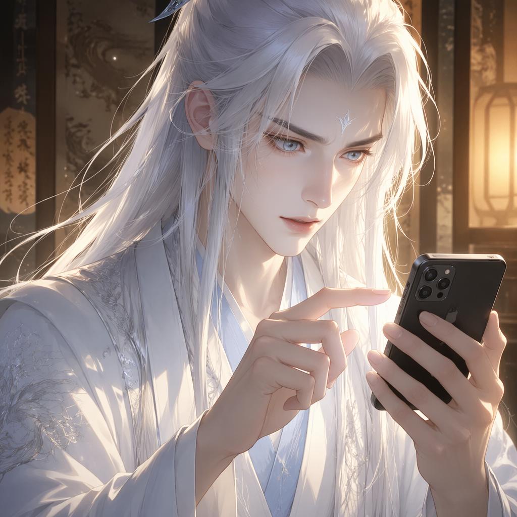 Senior White — action