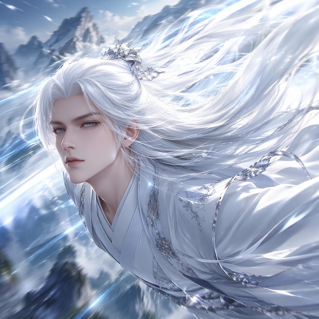 Senior White — action