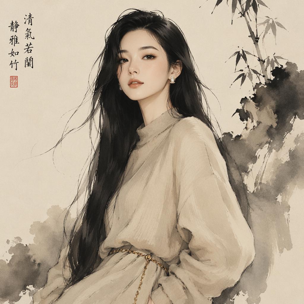 Shen Manting — stylized