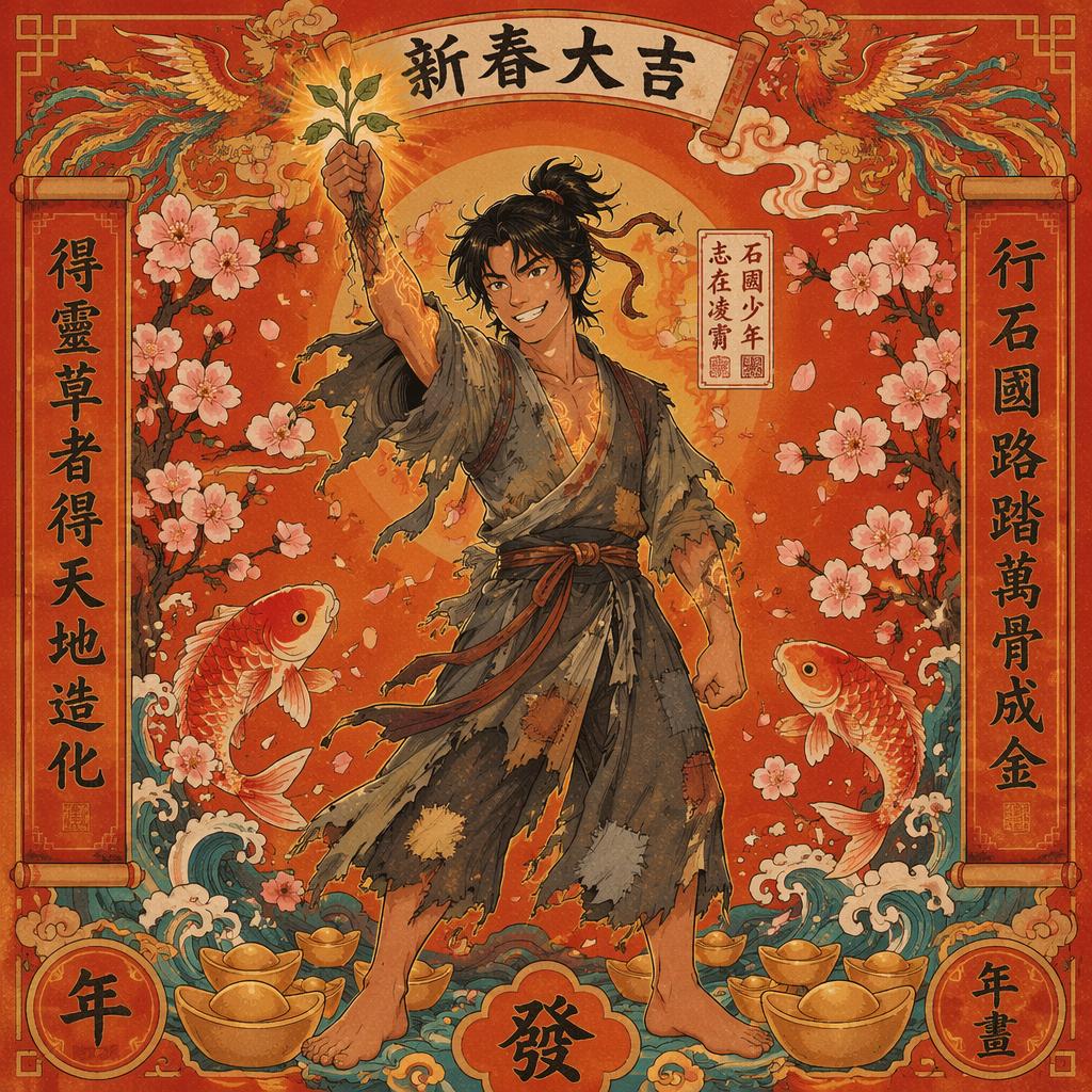 Shi Hao — stylized