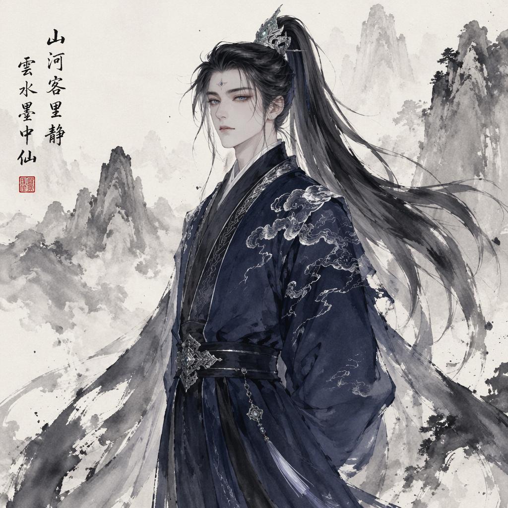 Shi Yi — stylized
