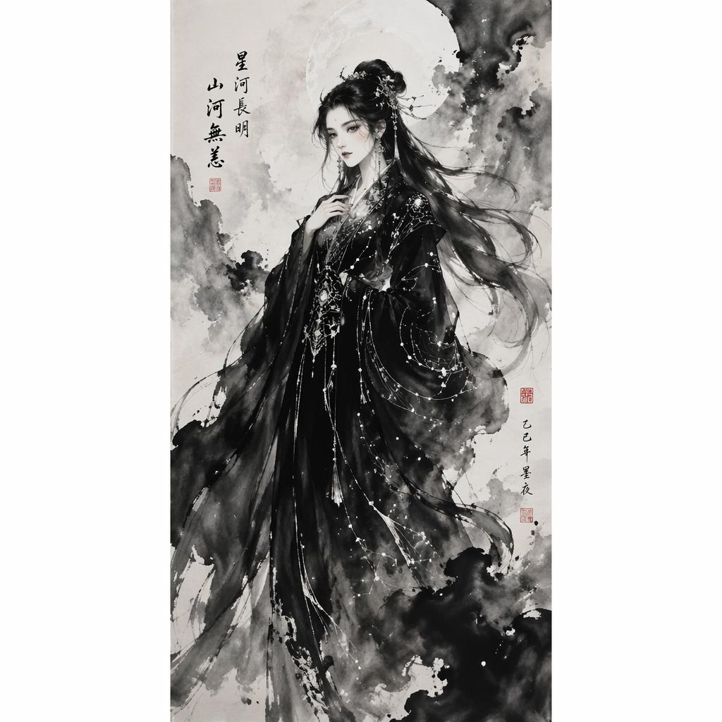 Star Moon Empress — stylized