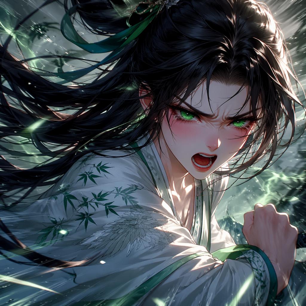 Tang Wan'er — action