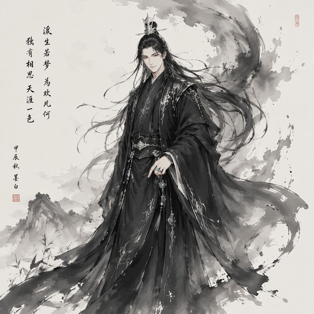 Tian Mingzi — stylized