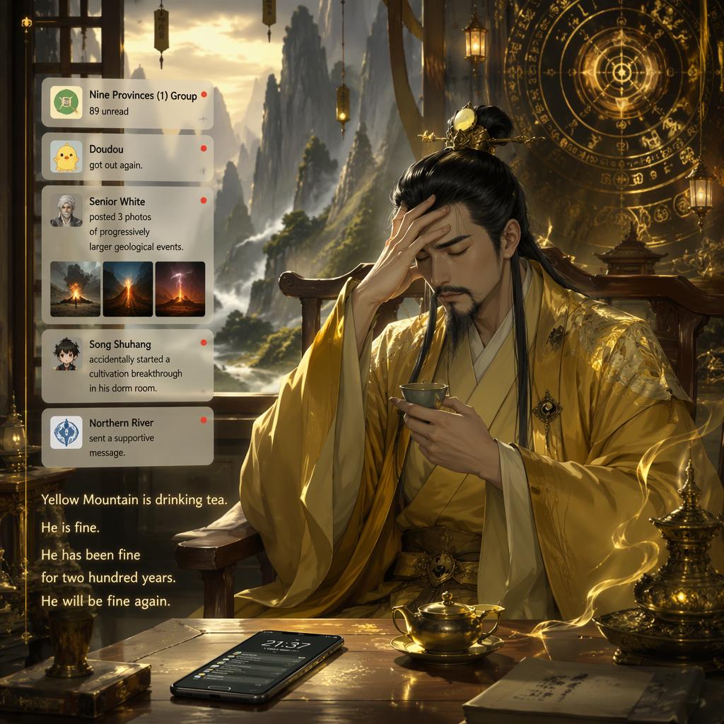 True Monarch Yellow Mountain — scene