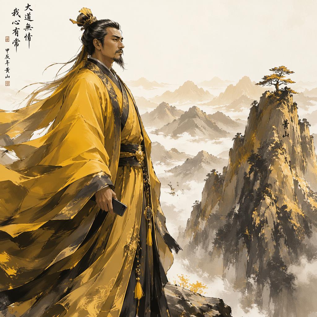 True Monarch Yellow Mountain — stylized