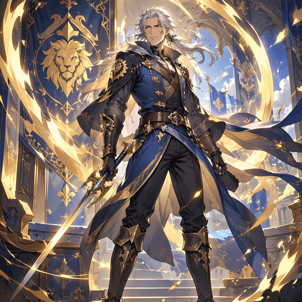 Vermouth Lionheart — stylized