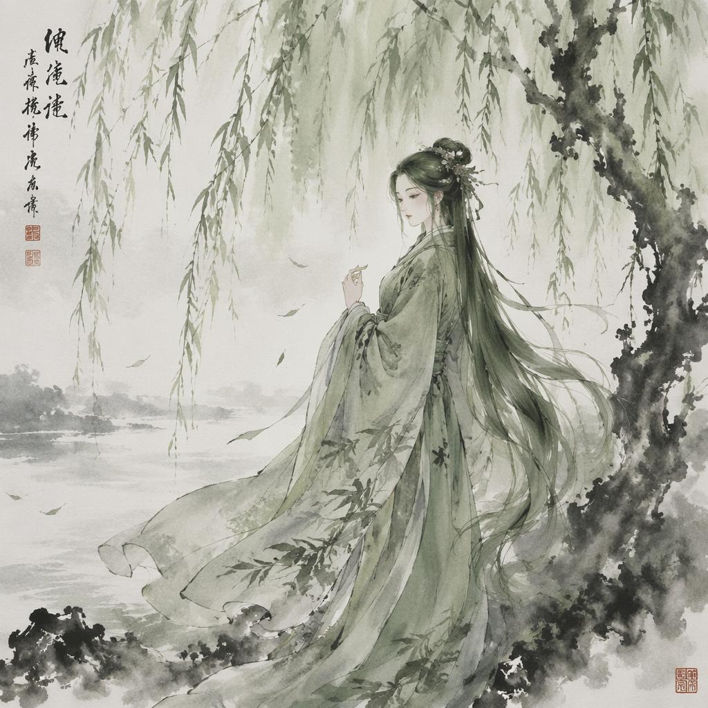 Willow Deity — stylized