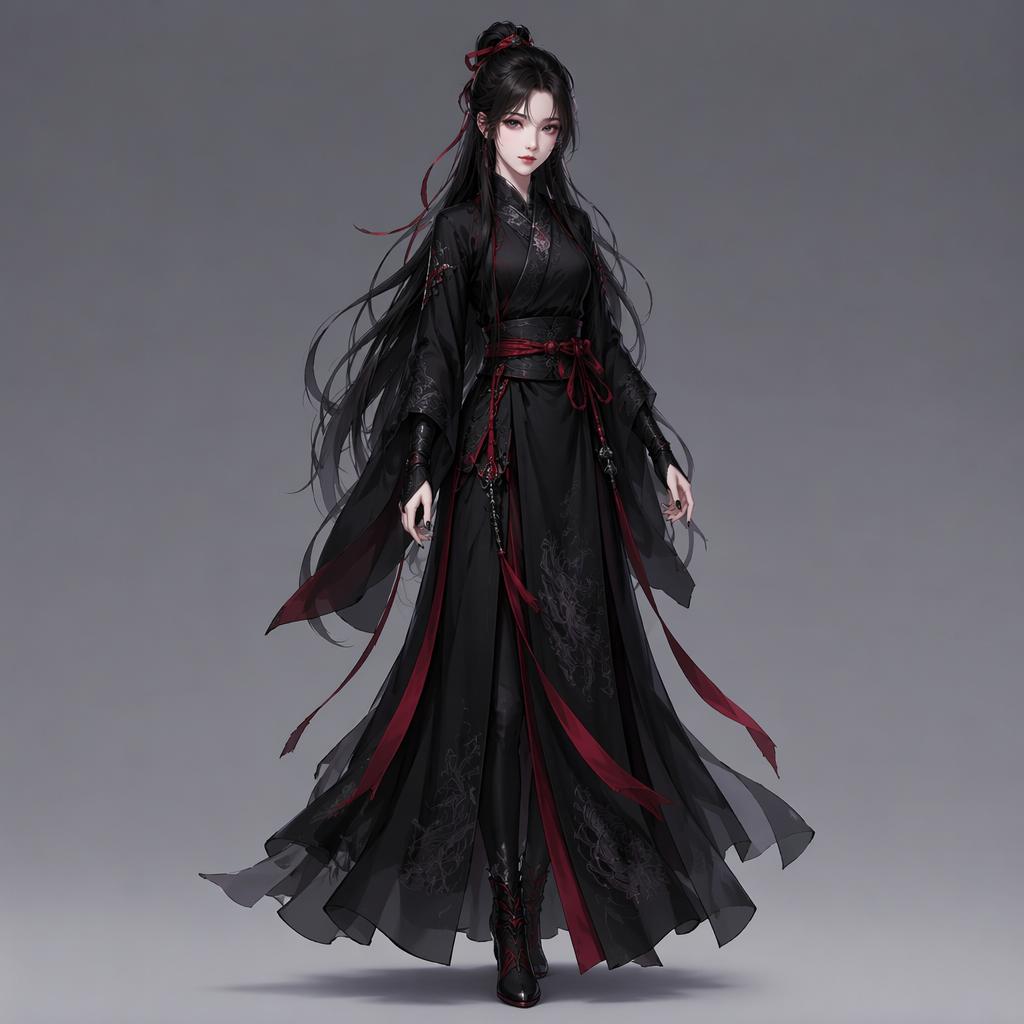 Xiao Moxian — portrait