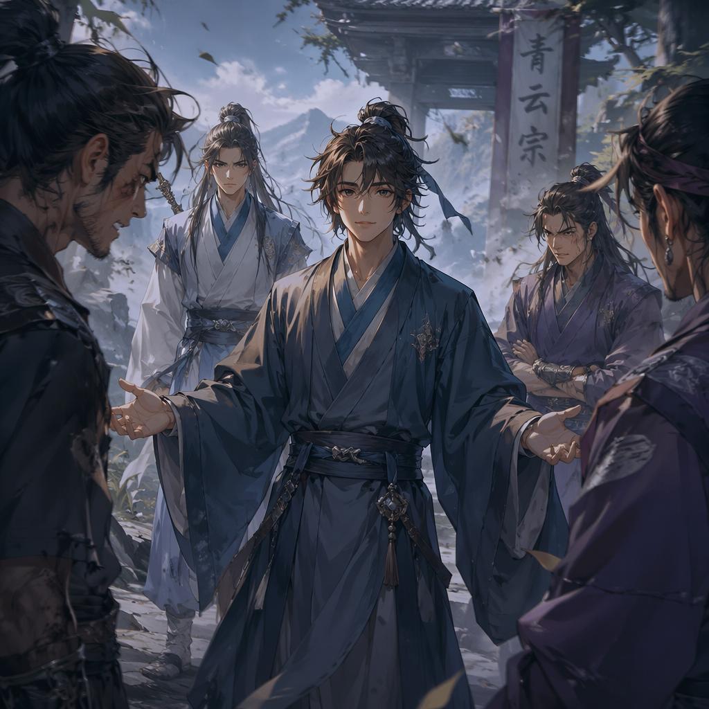 Xu Baocai — scene