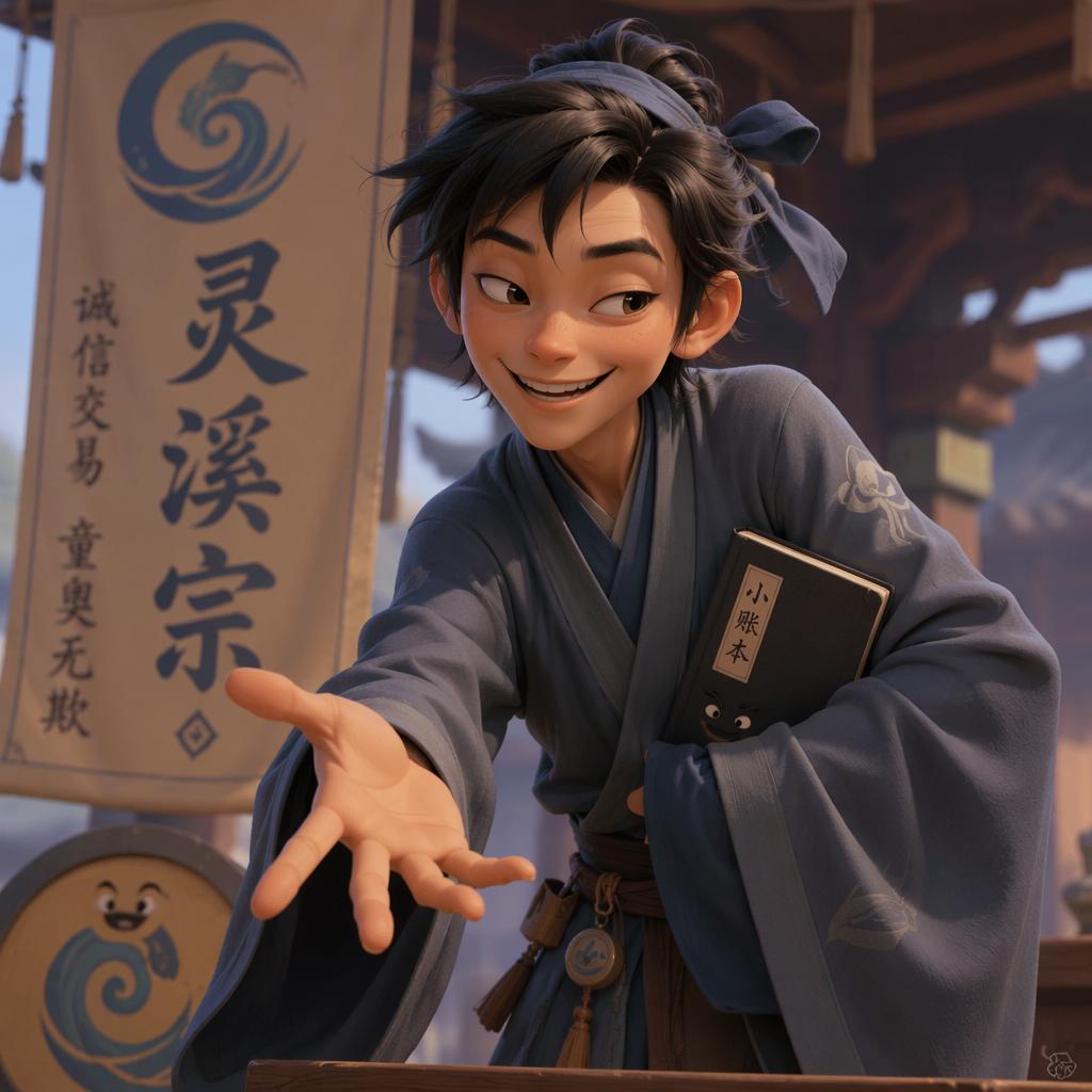 Xu Baocai — stylized