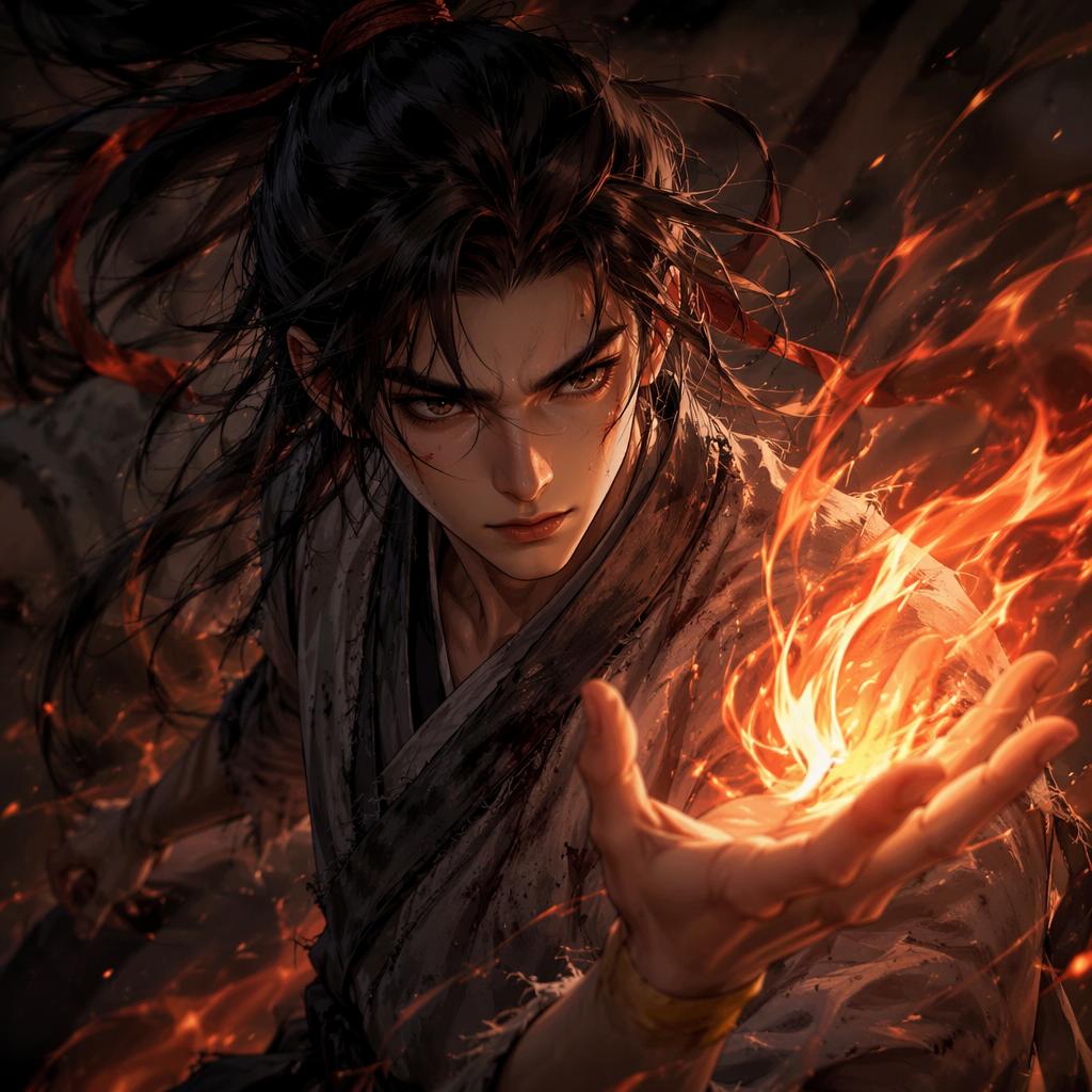 Xu Muan — action