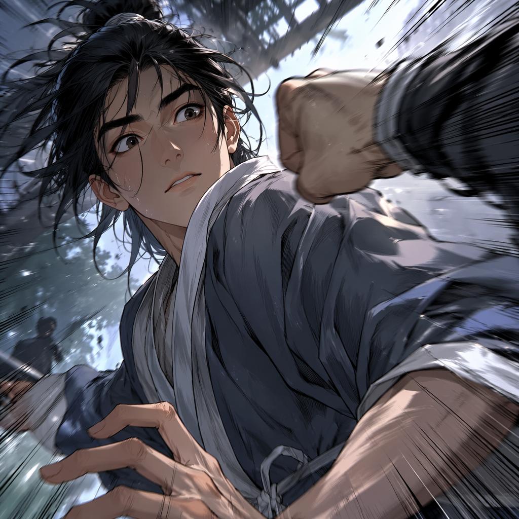 Xu Xiaoshou — action