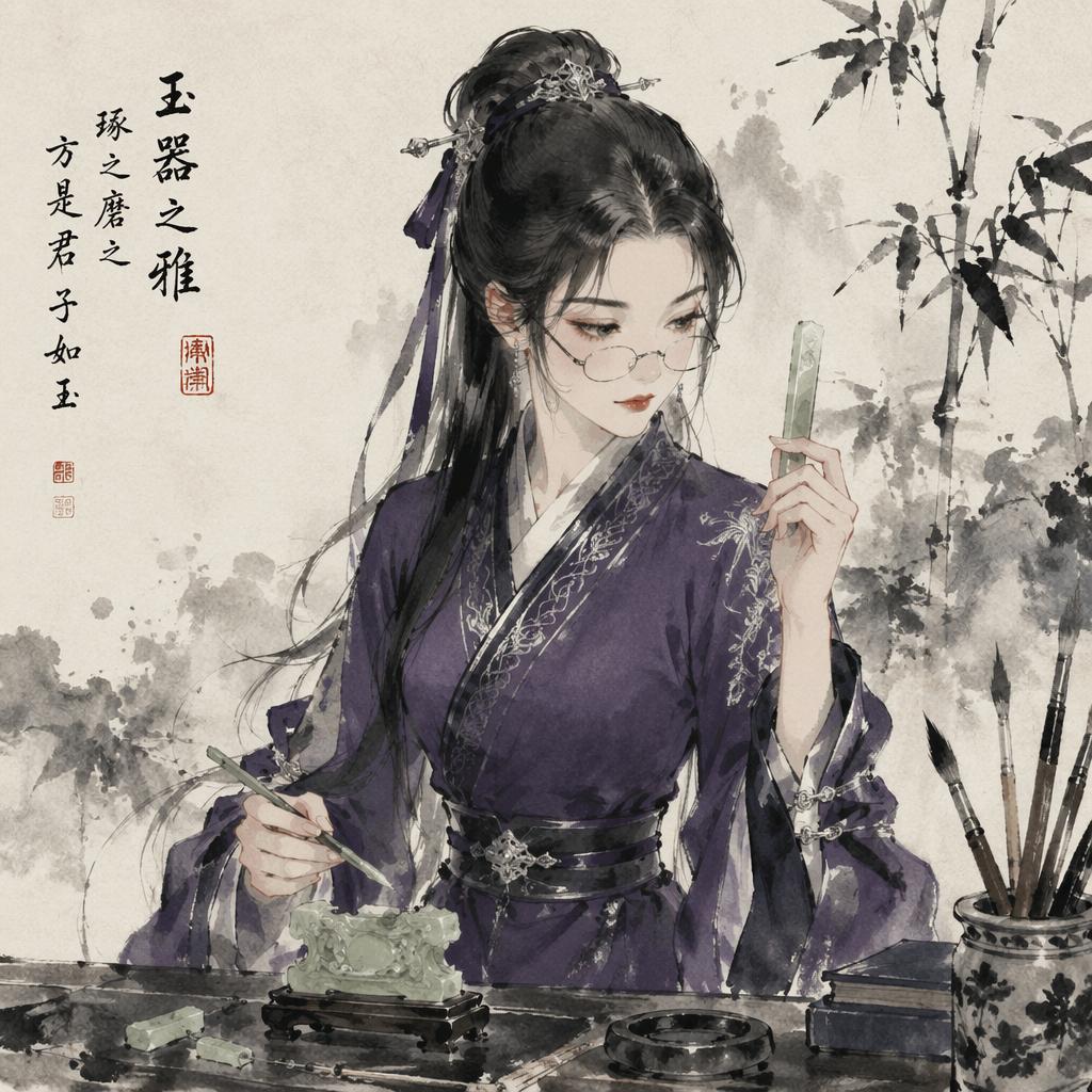 Yan Lingqing — stylized