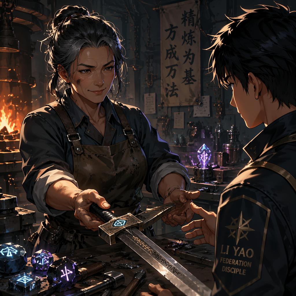 Yuan Manqiu — scene