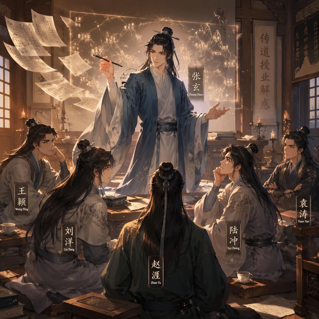 Zhang Xuan — scene