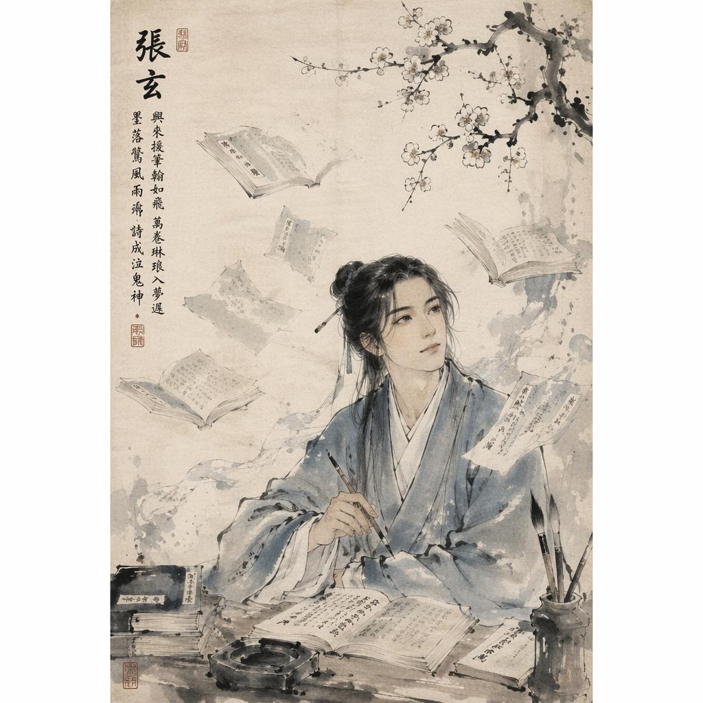 Zhang Xuan — stylized
