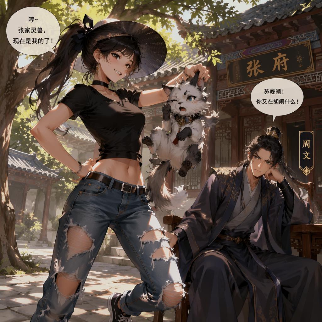 Zhang Yuzhi — scene