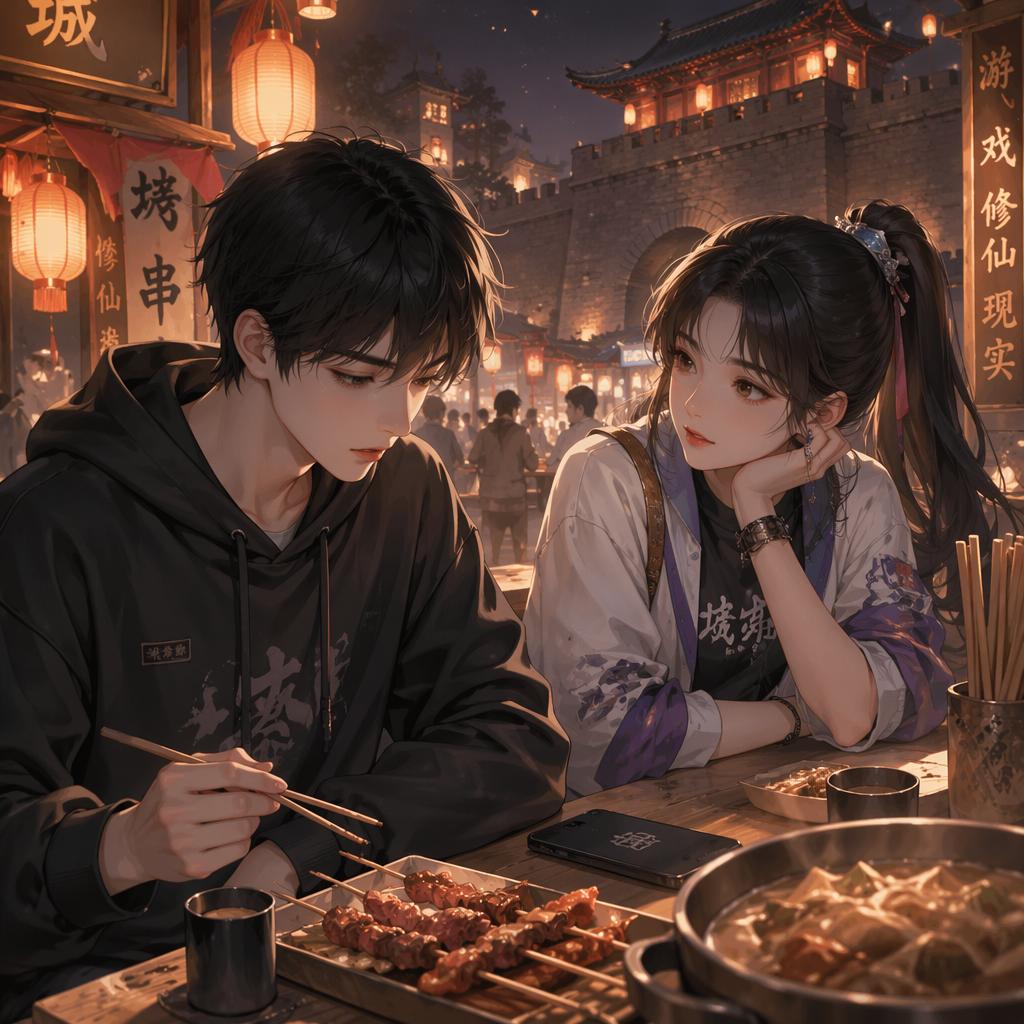 Zhou Wen — scene