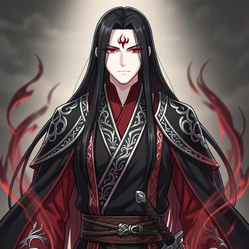Blacken protagonist luo binghe from immortal demon way